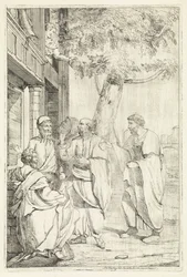 Sokrates und Xanthippe