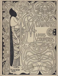 Cover-Design Metamorfoze von Louis Couperus, 1897