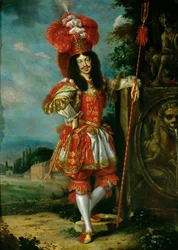 Kaiser Leopold I. 1640-1705 in einem Theaterkostüm, 1667