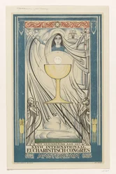 Plakat für den Internationalen Eucharistischen Kongress, 1924