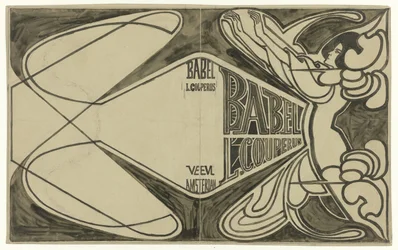 Einbandentwurf für: Louis Couperus, Babel, 1901