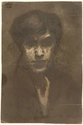 Selbstporträt des Malers Jan Toorop