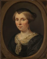 Porträt von Margaretha Verkolje, Ehefrau von Reinier Couturier