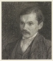 Porträt des Schriftstellers Frederik Willem van Eeden
