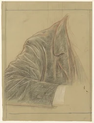 Studie des Mantels und Arms von Geheimrat M. Kempner