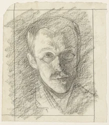 Selbstporträt von Jan Veth
