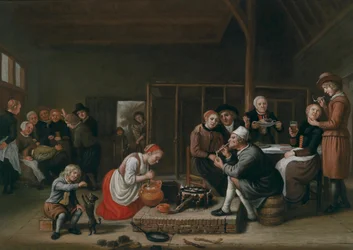 Jan Victors Bauernküche im Stall