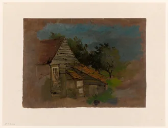 Bauernhaus mit kleiner Scheune