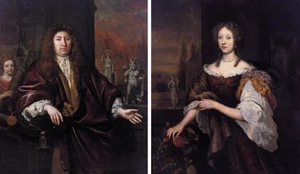 Porträt von Gisbert Cuper Porträt von Aleida van Suchtelen