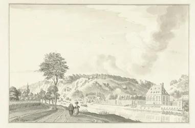 Schloss Daff, entlang der Maas, oberhalb von Namur