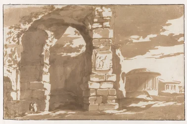 Teil der Thermen von Diokletian und S. Bernardo alle Terme