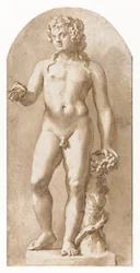Junger Bacchus stehend