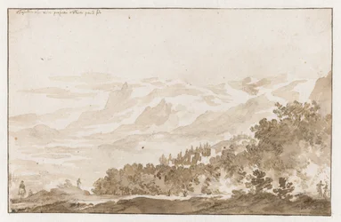 Tusculum (Frascati) vom Südwesten