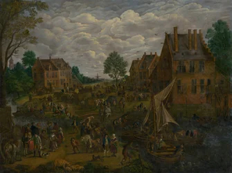 Niederländischer Jahrmarkt, 1750-1800
