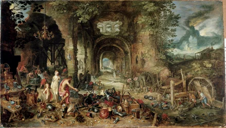 Die vier Elemente: Allegorie des Feuers