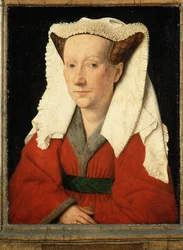 Margaret van Eyck, Ehefrau des Künstlers