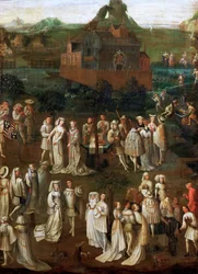 Die Hochzeit von Philipp dem Guten mit Isabella von Portugal im Januar 1430