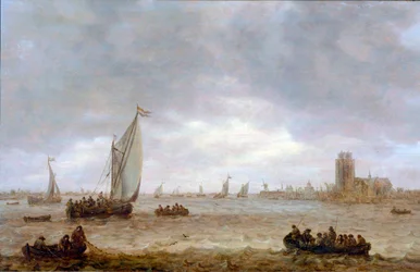 Maas Flussmündung (Dordrecht)