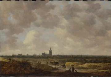 Ansicht von Den Haag aus Nordwesten