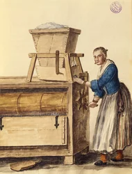 Mehl sieben