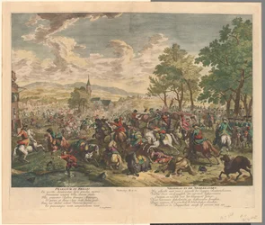 Reiterkampf, ca. 1702