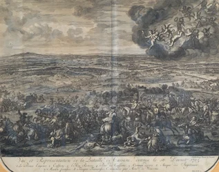 Die Schlacht bei Cassano am 16. August 1705