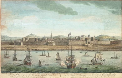 Fort Saint George an der Koromandelküste