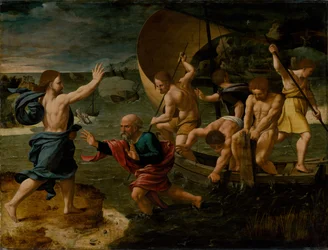 Der wunderbare Fischfang, ca. 1550