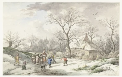 Winter: Versammlung zum Fastnachtsdienstag