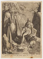 Johannes der Täufer in der Wildnis