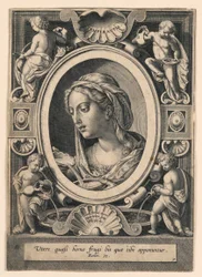 Mäßigkeit, Platte 7 von "VII Virtutim...Imagines"