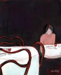 Cafe Sabarsky Solo Diner, ca. 2024