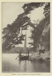 Unter den Inseln von Matsushima