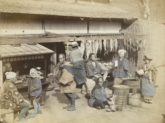 Marktplatz in Japan