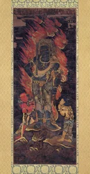 Fudo Myoo und zwei Begleiter