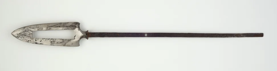 Kopf eines Yari, oder Speer in Togari-Ya (herzförmiger) Form