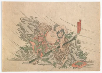 Helden des Wasserufers, Edo-Periode, ca. 1830er Jahre