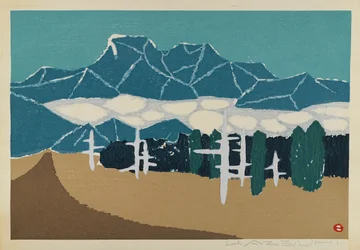 Ohne Titel (Schneelandschaft), zugeschrieben U. Azeuhi