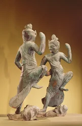 Zao Gongen, Heian-Periode (794-1185) (vergoldete Bronze)