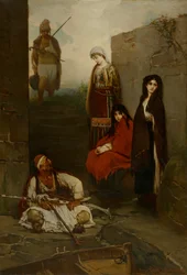 Gefangene (Gefangene montenegrinische Frauen), 1870