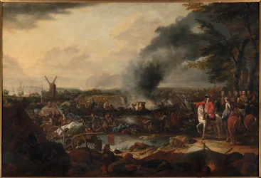 Die Schlacht von Ekeren am 30. Juni 1703