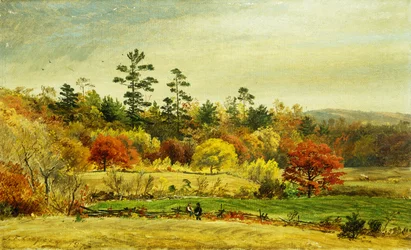 Gespräch am Zaun, 1873