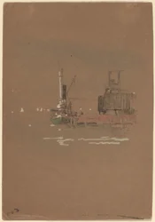 Hudson River Ziegelpfeiler