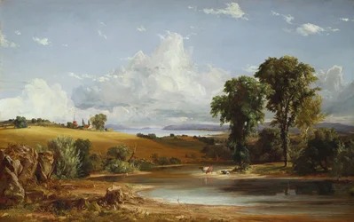 Sommernachmittag am Hudson, 1852