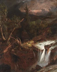 Die Nelke - Eine Sturmszene in den Catskill Mountains, 1851