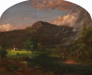 Tourn Mountain, Hauptquartier von Washington, Rockland Co., New York, 1851