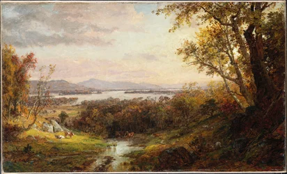 Ansicht des Hudson, 1883