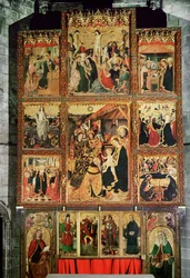Altar der Königlichen Kapelle von Santa Agueda, Barcelona