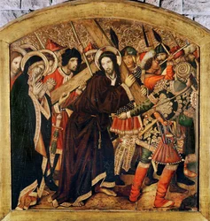 Christus trägt das Kreuz