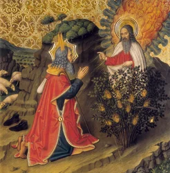 Moses und der brennende Dornbusch
